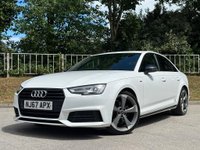 USED 2017 67 AUDI A4 1.4 TFSI BLACK EDITION 4d 148 BHP HEATED STEERING + FSH