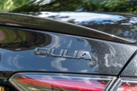 USED 2022 22 ALFA ROMEO GIULIA 2.9 V6 BITURBO QUADRIFOGLIO 4d 503 BHP 1 OWNER STUNNING CAR, SERVICE PACK AND EXTENDED WARRANTY, VULCANO METALLIC BLACK, REV CAMERA, CARBON EXT PACK, CRUISE CONTROL, GREAT FINANCE DEALS, GENEROUS PART EXCHANGE.
