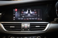 USED 2022 22 ALFA ROMEO GIULIA 2.9 V6 BITURBO QUADRIFOGLIO 4d 503 BHP 1 OWNER STUNNING CAR, SERVICE PACK AND EXTENDED WARRANTY, VULCANO METALLIC BLACK, REV CAMERA, CARBON EXT PACK, CRUISE CONTROL, GREAT FINANCE DEALS, GENEROUS PART EXCHANGE.