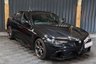 USED 2022 22 ALFA ROMEO GIULIA 2.9 V6 BITURBO QUADRIFOGLIO 4d 503 BHP 1 OWNER STUNNING CAR, SERVICE PACK AND EXTENDED WARRANTY, VULCANO METALLIC BLACK, REV CAMERA, CARBON EXT PACK, CRUISE CONTROL, GREAT FINANCE DEALS, GENEROUS PART EXCHANGE.