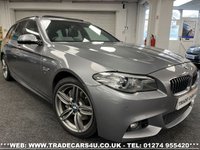 USED 2015 15 BMW 5 SERIES 3.0 535D M SPORT TOURING 5d 313 PS UK DELIVERY FLAT FEE &pound;175 (SUBJECT TO DEAL)*OVER 100 IMAGES ON OUR WEBSITE*BESPOKE FINANCE ARRANGED*PART EXCHANGE WELCOME*ALL VEHICLES HPI CLEAR