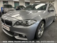 USED 2015 15 BMW 5 SERIES 3.0 535D M SPORT TOURING 5d 313 PS UK DELIVERY FLAT FEE &pound;175 (SUBJECT TO DEAL)*OVER 100 IMAGES ON OUR WEBSITE*BESPOKE FINANCE ARRANGED*PART EXCHANGE WELCOME*ALL VEHICLES HPI CLEAR