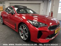 USED 2018 18 KIA STINGER 3.3 GT S ISG 5d 365 BHP UK DELIVERY FLAT FEE &pound;175 (SUBJECT TO DEAL)*OVER 100 IMAGES ON OUR WEBSITE*BESPOKE FINANCE ARRANGED*PART EXCHANGE WELCOME*ALL VEHICLES HPI CLEAR