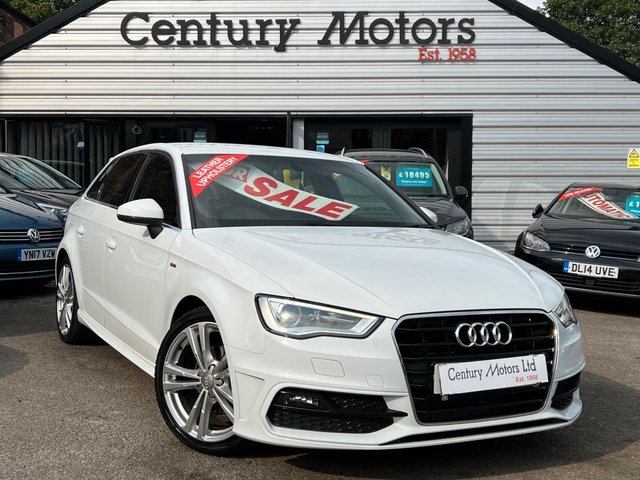 2015 65 Audi A3 1.4 TFSi S Line SportBack 5dr - PARK ASSIST