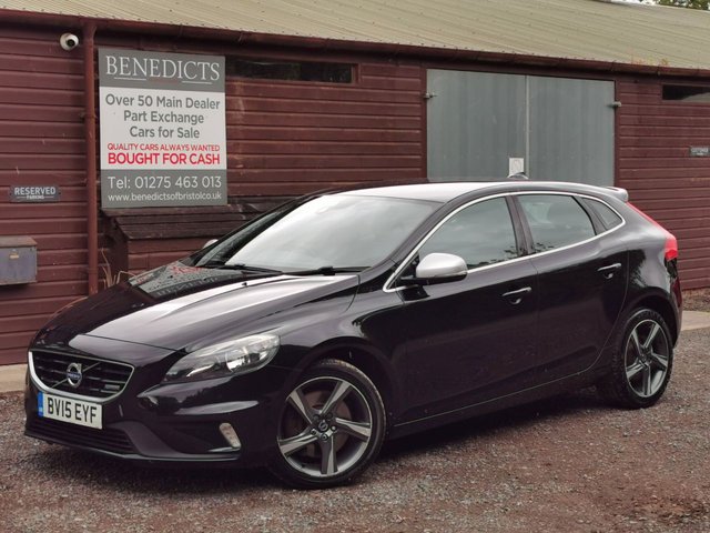 2015 15 Volvo V40 2.0 D4 R-DESIGN NAV 5d 187 BHP