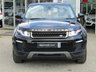 USED 2015 65 LAND ROVER RANGE ROVER EVOQUE 2.0 TD4 SE TECH 5d 177 BHP Finished in SANTORINI BLACK METALLIC with contrasting 2 TONE HEATED LEATHER Trim. This Evoque comes from one of the most desirable brands on the market today. It is great looking, Fun to drive and comfortable SUV has features which include, PAN ROOF, TINTED WINDOWS, POWER REAR BOOT, PARK SENSORS, B/TOOTH, POWER FOLDING MIRRORS, DAB, B/TOOTH, 2 TONE HEATED LEATHER SEATS and much more. Dealer serviced at 31070 miles, 45920 miles, 46296 miles(Cam Belt), 56094 miles and at 58334 miles (DPF Clean).