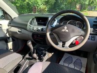 USED 2013 13 MITSUBISHI L200 2.5 DI-D 4X4 TROJAN DCB 175 BHP 2013 MITSUBISHI L200 TROJAN 2.5 Di-D - DOUBLE CAB PICK UP TRUCK - 4X4 - 2 FORMER KEEPERS - LOTS OF SERVICE HISTORY - TOW PACK - REAR LOAD AREA LINED AND COVERED - NO VAT !!!!!