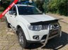 USED 2013 13 MITSUBISHI L200 2.5 DI-D 4X4 TROJAN DCB 175 BHP 2013 MITSUBISHI L200 TROJAN 2.5 Di-D - DOUBLE CAB PICK UP TRUCK - 4X4 - 2 FORMER KEEPERS - LOTS OF SERVICE HISTORY - TOW PACK - REAR LOAD AREA LINED AND COVERED - NO VAT !!!!!