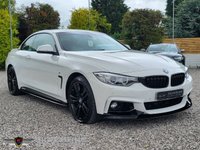 USED 2017 17 BMW 4 SERIES 3.0 435D XDRIVE M SPORT 2d 309 BHP BODY KIT+HK SOUND+AIR COLLAR