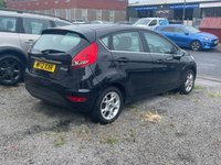 USED 2012 12 FORD FIESTA 1.2 ZETEC 5d 81 BHP 60+MPG, LOW INSURANCE GROUP