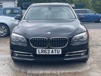 USED 2013 H BMW 7 SERIES 3.0 730LD SE 4d 255 BHP REAR SCREENS PRO, IVORY LEATHER