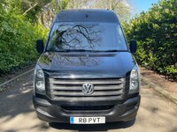 USED 2014 R VOLKSWAGEN CRAFTER 2.0L CR35 TDI H/R P/V 0d 108 BHP SOLAR PANEL + LED LIGHTS + UPGRADED SPEAKERS + BENTLEY STITCHING LEATHER THROUGHOUT + STORAGE + 2  LEISURE BATTERIES + USB CHARGING POINTS + PROFESSIONALLY CUSTOM BUILT TO HIGH STANDARD + CAN REMOVE SEATS FOR POSSIBLE CAMPER CONVERSION