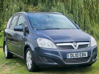 USED 2010 10 VAUXHALL ZAFIRA 1.8 DESIGN 5d 139 BHP 