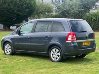 USED 2010 10 VAUXHALL ZAFIRA 1.8 DESIGN 5d 139 BHP 