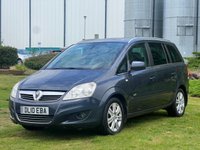 USED 2010 10 VAUXHALL ZAFIRA 1.8 DESIGN 5d 139 BHP 