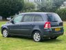 USED 2010 10 VAUXHALL ZAFIRA 1.8 DESIGN 5d 139 BHP 