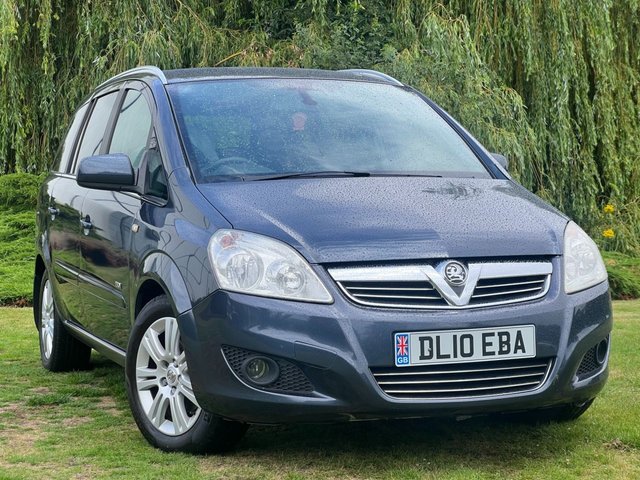 2010 10 Vauxhall Zafira 1.8 DESIGN 5d 139 BHP