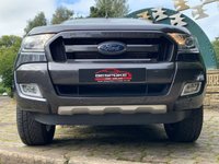 USED 2017 67 FORD RANGER 3.2 WILDTRAK 4X4 DCB TDCI 4d 197 BHP 2017/67reg FORD RANGER WILDTRACK - DOUBLE-CAB PICK UP TRUCK - 2.3 DIESEL - AUTOMATIC - ROLLER SHUTTER BACK - 1/2 LEATHER - SATELLITE NAVIGATION - 1 FORMER KEEPER  - SERVICE HISTORY