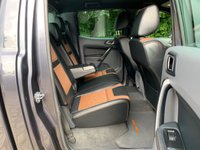 USED 2017 67 FORD RANGER 3.2 WILDTRAK 4X4 DCB TDCI 4d 197 BHP 2017/67reg FORD RANGER WILDTRACK - DOUBLE-CAB PICK UP TRUCK - 2.3 DIESEL - AUTOMATIC - ROLLER SHUTTER BACK - 1/2 LEATHER - SATELLITE NAVIGATION - 1 FORMER KEEPER  - SERVICE HISTORY