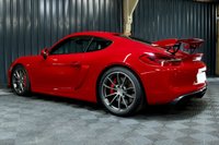 USED 2016 65 PORSCHE CAYMAN 3.8 GT4 2d 380 BHP RARE CARMINE RED, LEATHER DASH, 18 WAY HEATED SEATS, SPORTS CHRONO +