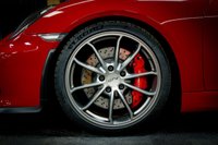 USED 2016 65 PORSCHE CAYMAN 3.8 GT4 2d 380 BHP RARE CARMINE RED, LEATHER DASH, 18 WAY HEATED SEATS, SPORTS CHRONO +