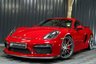 USED 2016 65 PORSCHE CAYMAN 3.8 GT4 2d 380 BHP RARE CARMINE RED, LEATHER DASH, 18 WAY HEATED SEATS, SPORTS CHRONO +