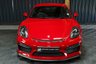 USED 2016 65 PORSCHE CAYMAN 3.8 GT4 2d 380 BHP RARE CARMINE RED, LEATHER DASH, 18 WAY HEATED SEATS, SPORTS CHRONO +
