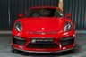 USED 2016 65 PORSCHE CAYMAN 3.8 GT4 2d 380 BHP RARE CARMINE RED, LEATHER DASH, 18 WAY HEATED SEATS, SPORTS CHRONO +