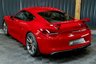 USED 2016 65 PORSCHE CAYMAN 3.8 GT4 2d 380 BHP RARE CARMINE RED, LEATHER DASH, 18 WAY HEATED SEATS, SPORTS CHRONO +
