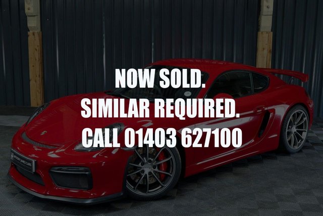 2016 65 Porsche Cayman 3.8 GT4 2d 380 BHP