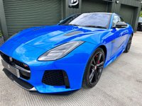 USED 2018 18 JAGUAR F-TYPE 5.0 V8 SVR AWD 2d 567 BHP F/J/S/H, Pan Roof, Huge Spec!