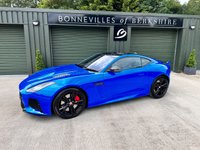 USED 2018 18 JAGUAR F-TYPE 5.0 V8 SVR AWD 2d 567 BHP F/J/S/H, Pan Roof, Huge Spec!