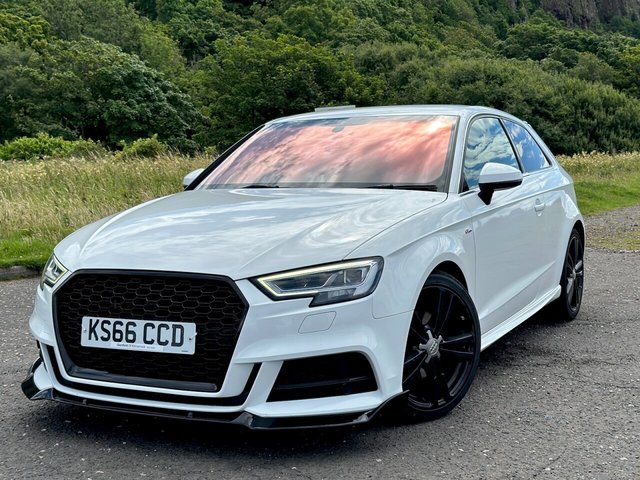 2016 66 Audi A3 1.6 TDI S LINE 3d 109 BHP
