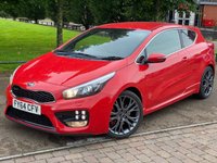 USED 2014 64 KIA PRO CEED 1.6 GT TECH 3d 201 BHP *  MEGA MEGA SPEC *      LOW MILES