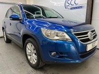 USED 2008 08 VOLKSWAGEN TIGUAN 2.0 TDI SE SUV 5dr Diesel Manual 4WD Euro 4 (140 ps) Rear Privacy Glass, AUX, A/C