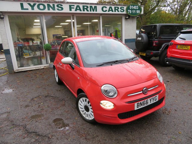 2016 66 Fiat 500 1.2 POP 3d 69 BHP NEW SHAPE *15