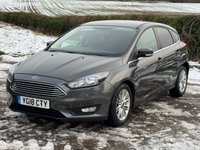 USED 2018 18 FORD FOCUS 1.0 ZETEC EDITION 5d 124 BHP GREAT SPEC INC SAT-NAV 65+MPG