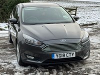 USED 2018 18 FORD FOCUS 1.0 ZETEC EDITION 5d 124 BHP GREAT SPEC INC SAT-NAV 65+MPG