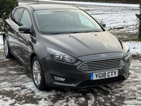 USED 2018 18 FORD FOCUS 1.0 ZETEC EDITION 5d 124 BHP GREAT SPEC INC SAT-NAV 65+MPG