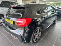 USED 2013 63 MERCEDES-BENZ A-CLASS 2.0 A250 BLUEEFFICIENCY ENGINEERED BY AMG 5d 211 BHP HEATED SEATS - AMG EXCLUSIVE BLACK LEATHER WITH RED STITCHING - BLUETOOTH HANDSFREE - SAT NAV - DAB DIGITAL RADIO - MEMORY PACKAGE - MIRROR PACKAGE - SPECIAL EDITION ENGINEERED BY AMG MODEL