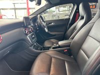 USED 2013 63 MERCEDES-BENZ A-CLASS 2.0 A250 BLUEEFFICIENCY ENGINEERED BY AMG 5d 211 BHP HEATED SEATS - AMG EXCLUSIVE BLACK LEATHER WITH RED STITCHING - BLUETOOTH HANDSFREE - SAT NAV - DAB DIGITAL RADIO - MEMORY PACKAGE - MIRROR PACKAGE - SPECIAL EDITION ENGINEERED BY AMG MODEL