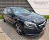 USED 2013 63 MERCEDES-BENZ A-CLASS 2.0 A250 BLUEEFFICIENCY ENGINEERED BY AMG 5d 211 BHP HEATED SEATS - AMG EXCLUSIVE BLACK LEATHER WITH RED STITCHING - BLUETOOTH HANDSFREE - SAT NAV - DAB DIGITAL RADIO - MEMORY PACKAGE - MIRROR PACKAGE - SPECIAL EDITION ENGINEERED BY AMG MODEL