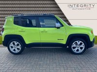 USED 2017 64 JEEP RENEGADE 2.0 M-JET LIMITED 5d 138 BHP U CONNECT NAVIGATION - USB INTERFACE - BLUETOOTH HANDSFREE - 18" ALLOY WHEELS - DAB RADIO - VISABILITY PACK - FRONT AND REAR PARK ASSIST - HEATED FRONT SEATS - DARK TINTED WINDOWS - FUNCTION PACK (KEYLESS ENTRY AND DRIVE - FOLDIING MIRRORS)
