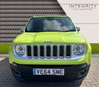 USED 2017 64 JEEP RENEGADE 2.0 M-JET LIMITED 5d 138 BHP U CONNECT NAVIGATION - USB INTERFACE - BLUETOOTH HANDSFREE - 18" ALLOY WHEELS - DAB RADIO - VISABILITY PACK - FRONT AND REAR PARK ASSIST - HEATED FRONT SEATS - DARK TINTED WINDOWS - FUNCTION PACK (KEYLESS ENTRY AND DRIVE - FOLDIING MIRRORS)