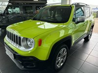 USED 2017 64 JEEP RENEGADE 2.0 M-JET LIMITED 5d 138 BHP U CONNECT NAVIGATION - USB INTERFACE - BLUETOOTH HANDSFREE - 18" ALLOY WHEELS - DAB RADIO - VISABILITY PACK - FRONT AND REAR PARK ASSIST - HEATED FRONT SEATS - DARK TINTED WINDOWS - FUNCTION PACK (KEYLESS ENTRY AND DRIVE - FOLDIING MIRRORS)