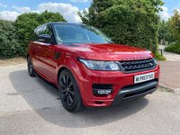 USED 2016 66 LAND ROVER RANGE ROVER SPORT 3.0 SDV6 AUTOBIOGRAPHY DYNAMIC 5d 306 BHP REAR SCREENS-21in ALLOYS-BLACK PACK
