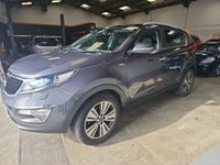 USED 2014 64 KIA SPORTAGE 2.0 CRDI KX-3 SAT NAV 5d 134 BHP 