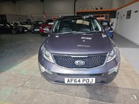 USED 2014 64 KIA SPORTAGE 2.0 CRDI KX-3 SAT NAV 5d 134 BHP 