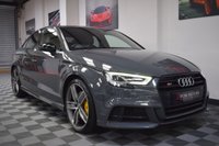 USED 2018 08 AUDI S3 2.0 S3 TFSI QUATTRO BLACK EDITION 4d 306 BHP NANO GREY / FULL AUDI HISTORY