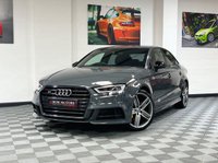 USED 2018 08 AUDI S3 2.0 S3 TFSI QUATTRO BLACK EDITION 4d 306 BHP NANO GREY / FULL AUDI HISTORY